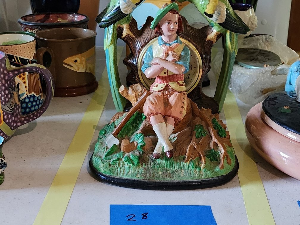 Sculpture pottery by W.L. Johnson