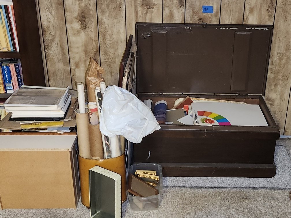 Trunk and supplies