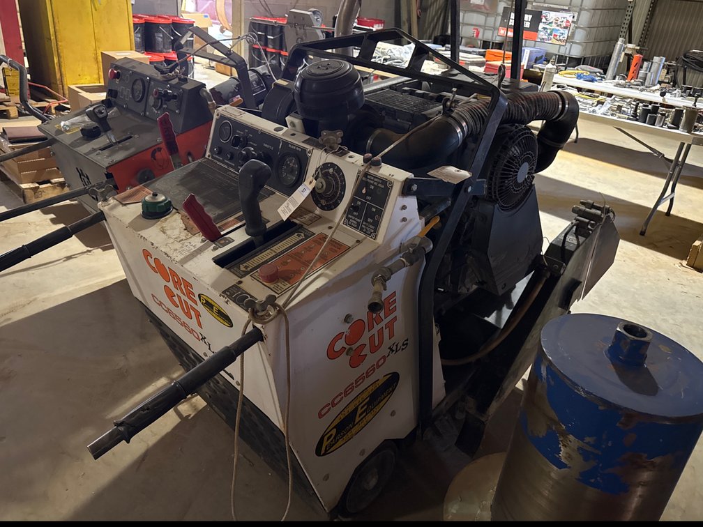 Core Cut Saw: 26" self propelled saw