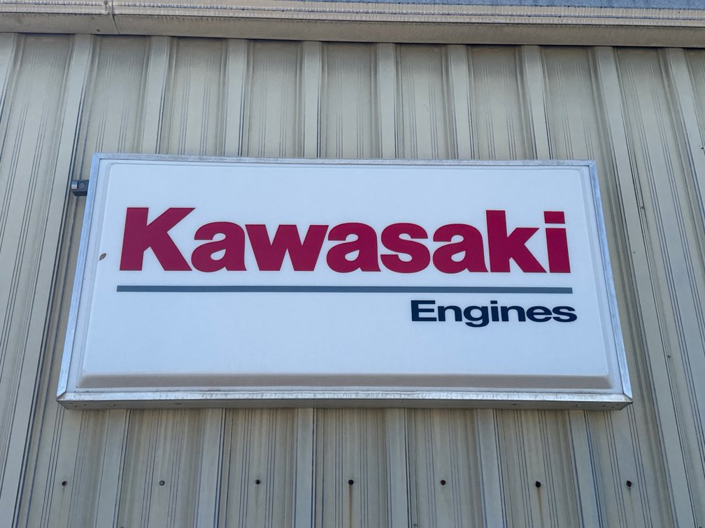 Kawasaki Lighted Sign