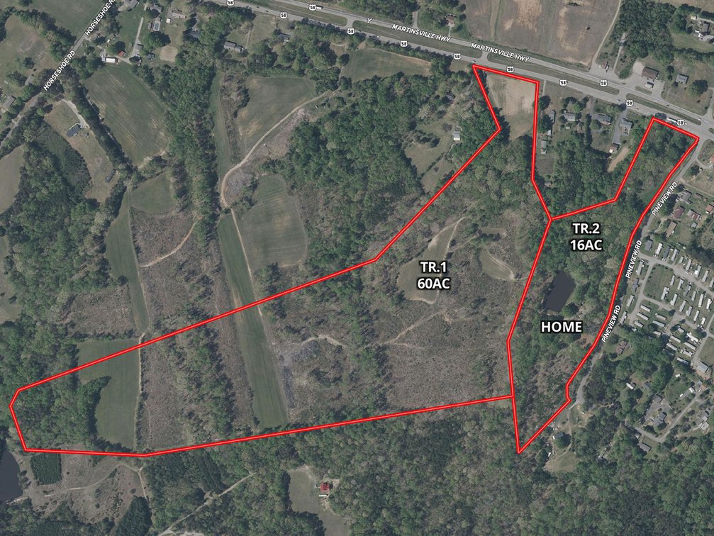 Grouping Tracts 1 & 2: 76 acres