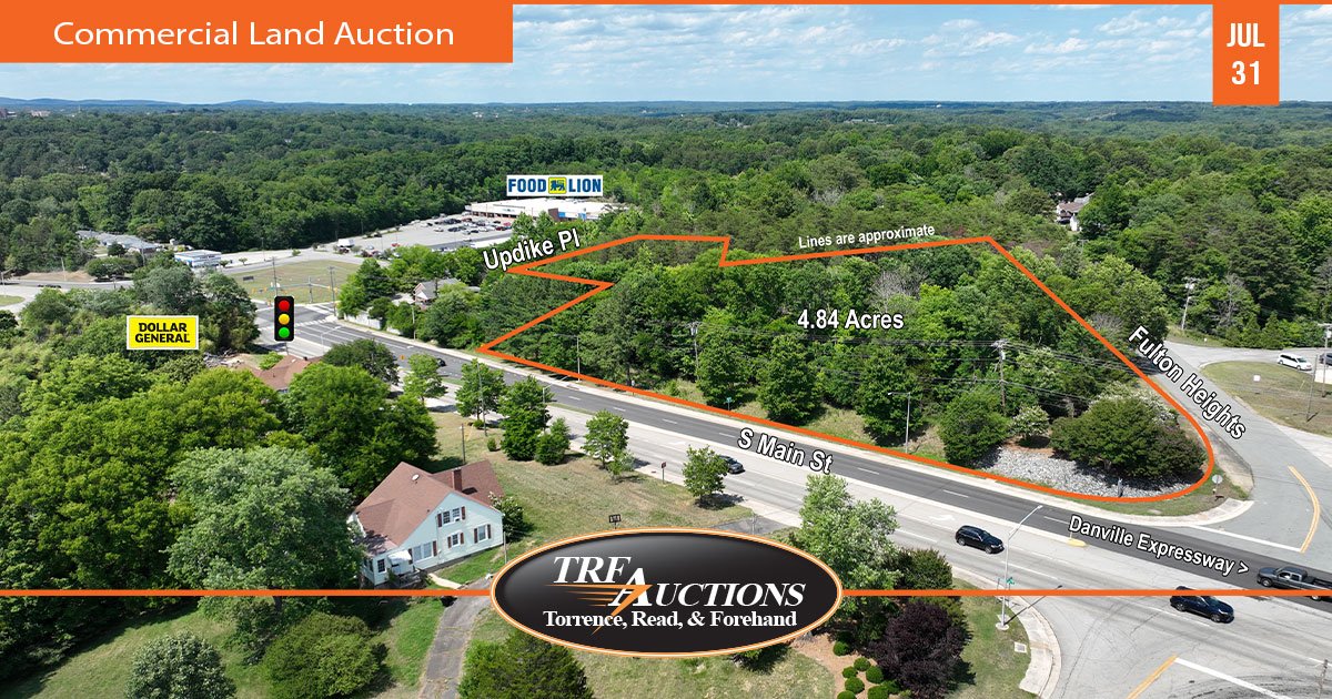 Image for Bankruptcy Auction: 5 Acres on S Main St Danville VA