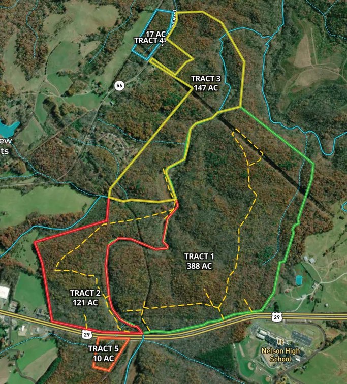 As a Whole: TRACTS 1, 2, 3 & 4 (Nelson Co. tax parcel 67-A-37)