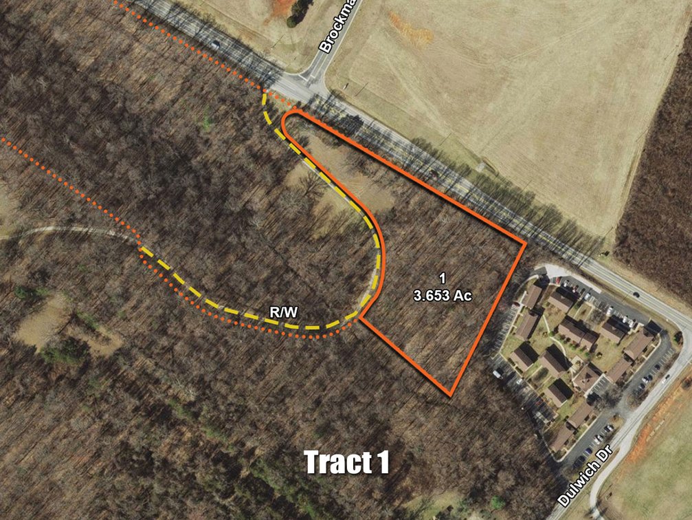 Tract 1: 3.653 acres
