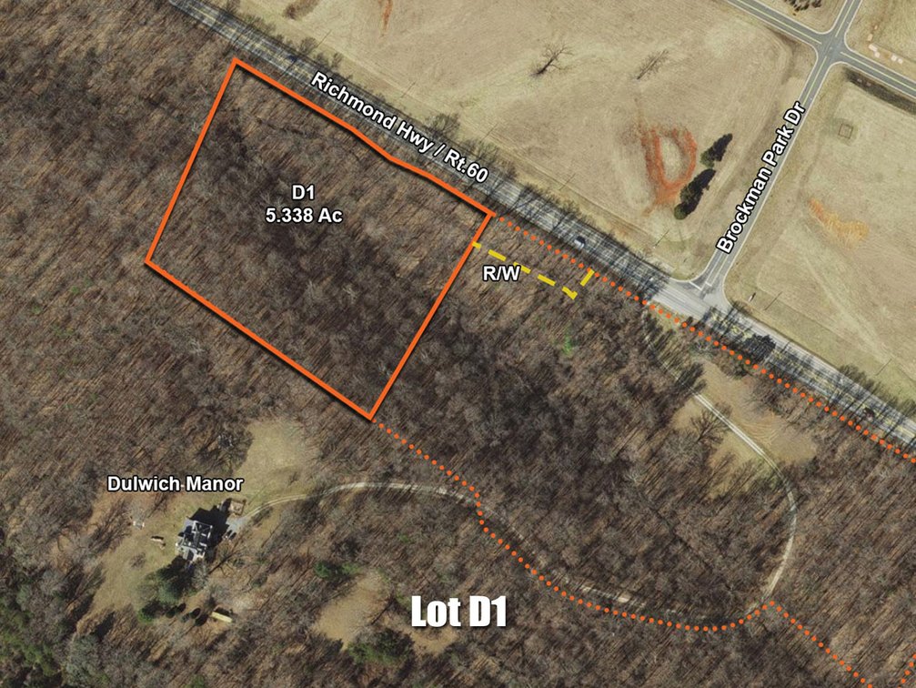 Lot D1: 5.338 acres