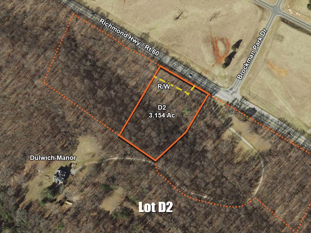Lot D2: 3.154 acres