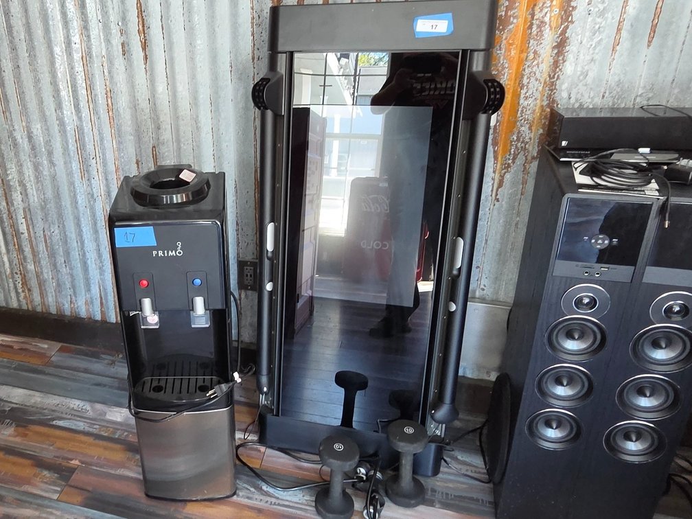 Tonal Exercise System & bottled water dispenser