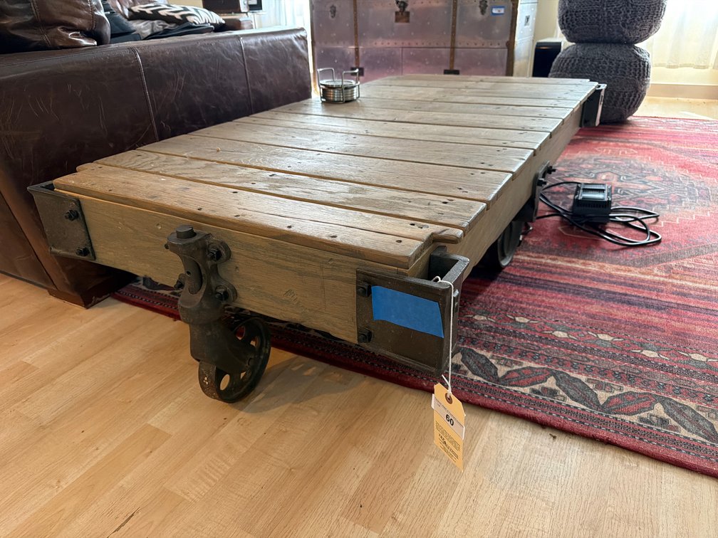 Towsley cart coffee table