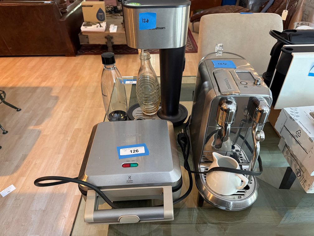Coffee Maker, Press, and Sodastream