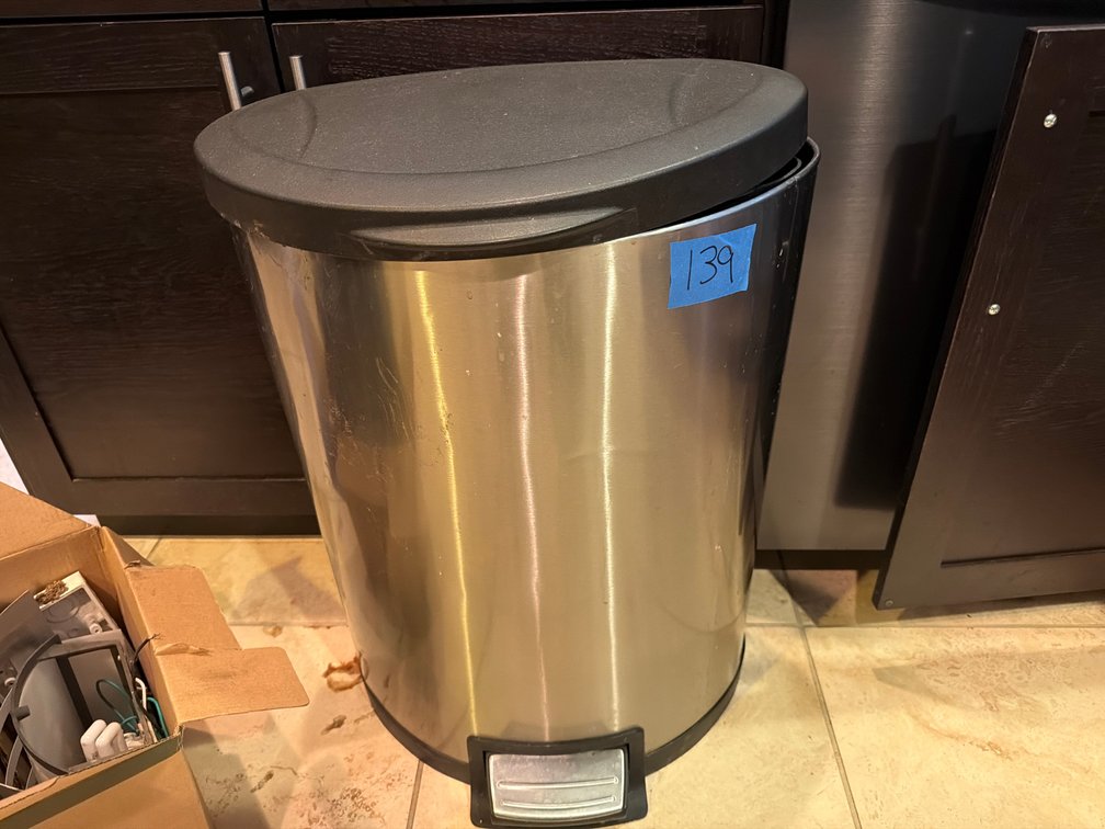 Trash Can and Dish Supplies