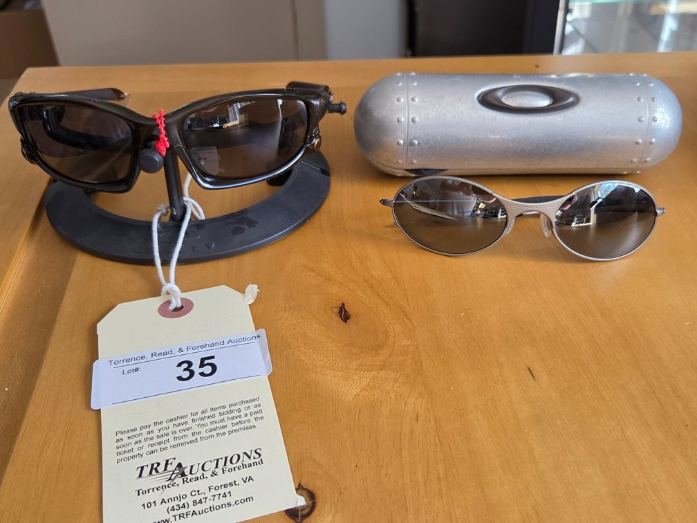 Oakley Split Jacket & E Wire Gen 1 sunglasses