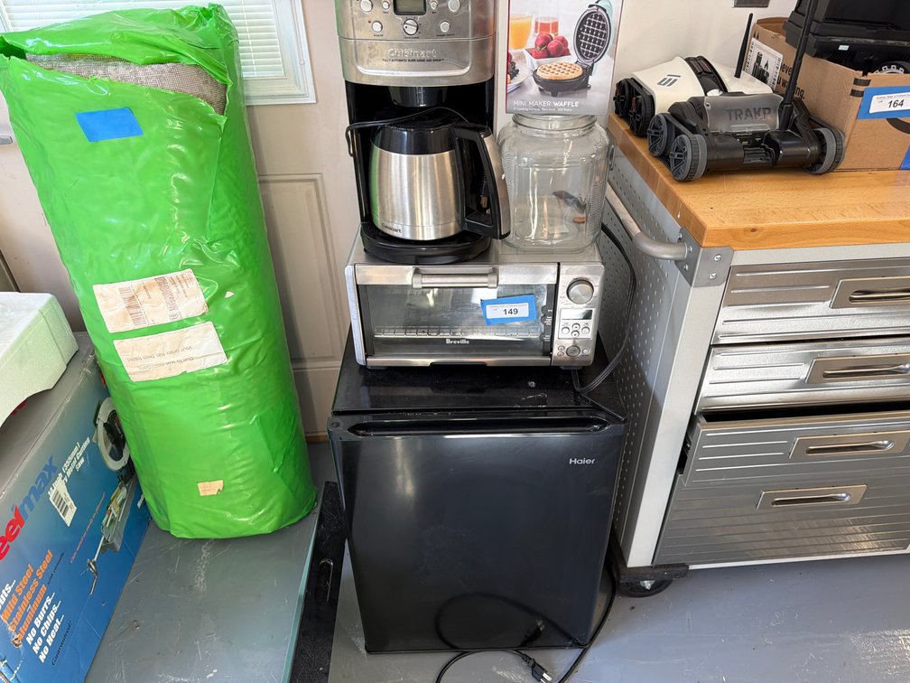 Mini Fridge and Kitchen Appliances