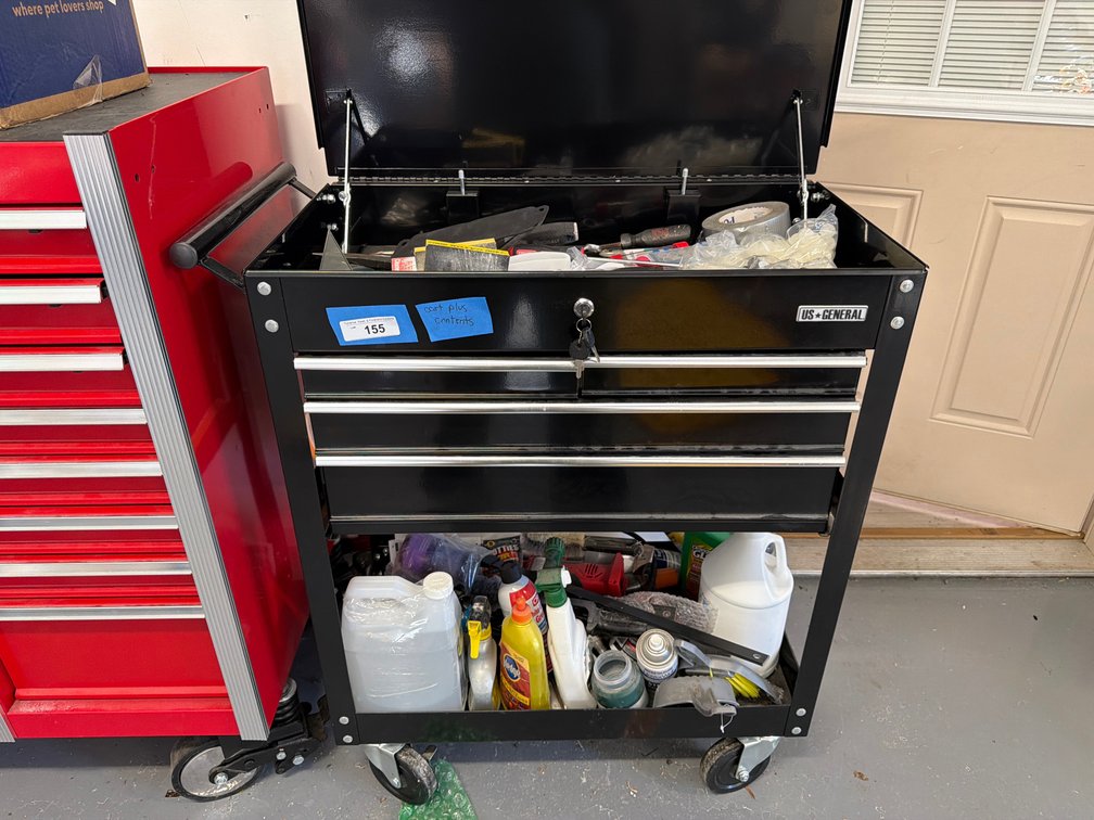 Tool Cart and Contents