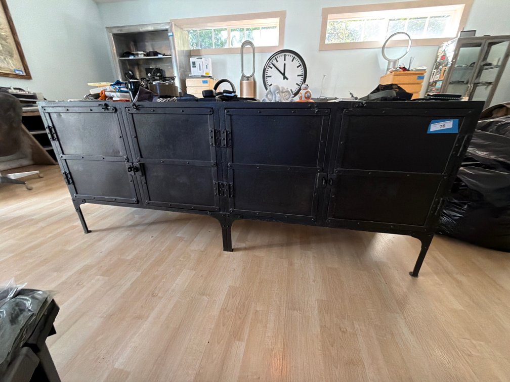 Restoration Hardware 4 Door Media Console