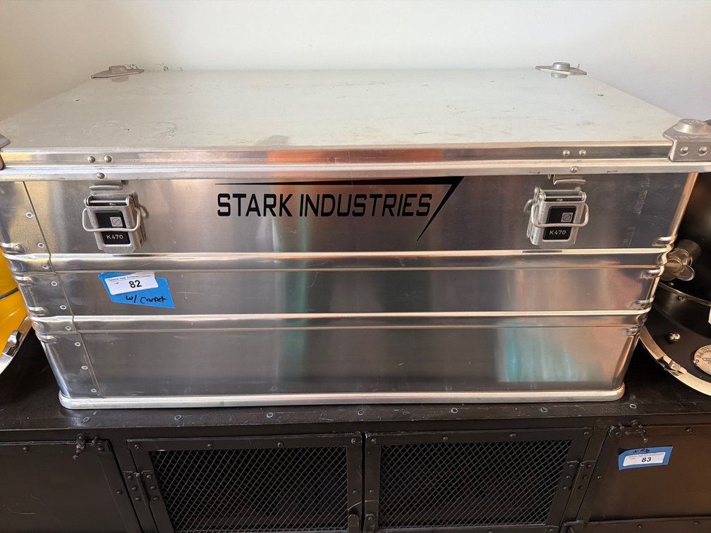 Marvel Stark Industries Chest and Rug
