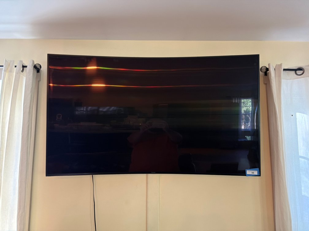 Samsung 65" Curved Glass 4k Ultra TV