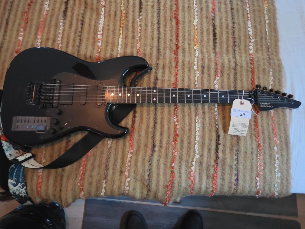 Iconic Casio PG-380 Midi Synth Electric Guitar