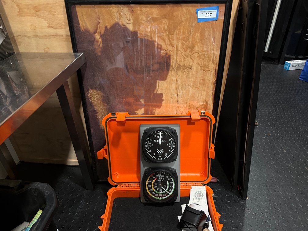 Pelican Case,Altimeter wall hanging, Poster