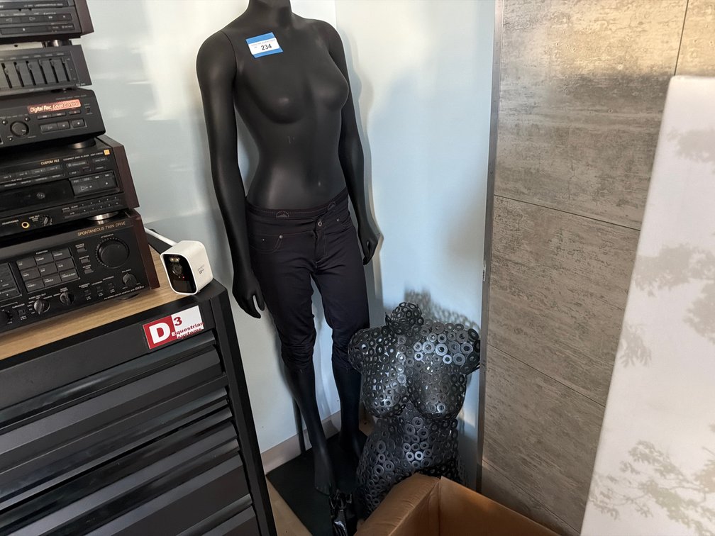 Mannequin and Sculptures