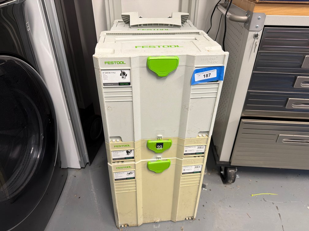 Festool Tools and Storage Boxes