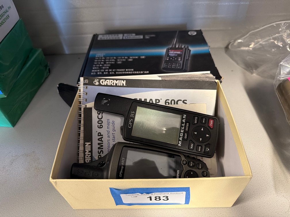Garmin GPS and Walkie-Talkie