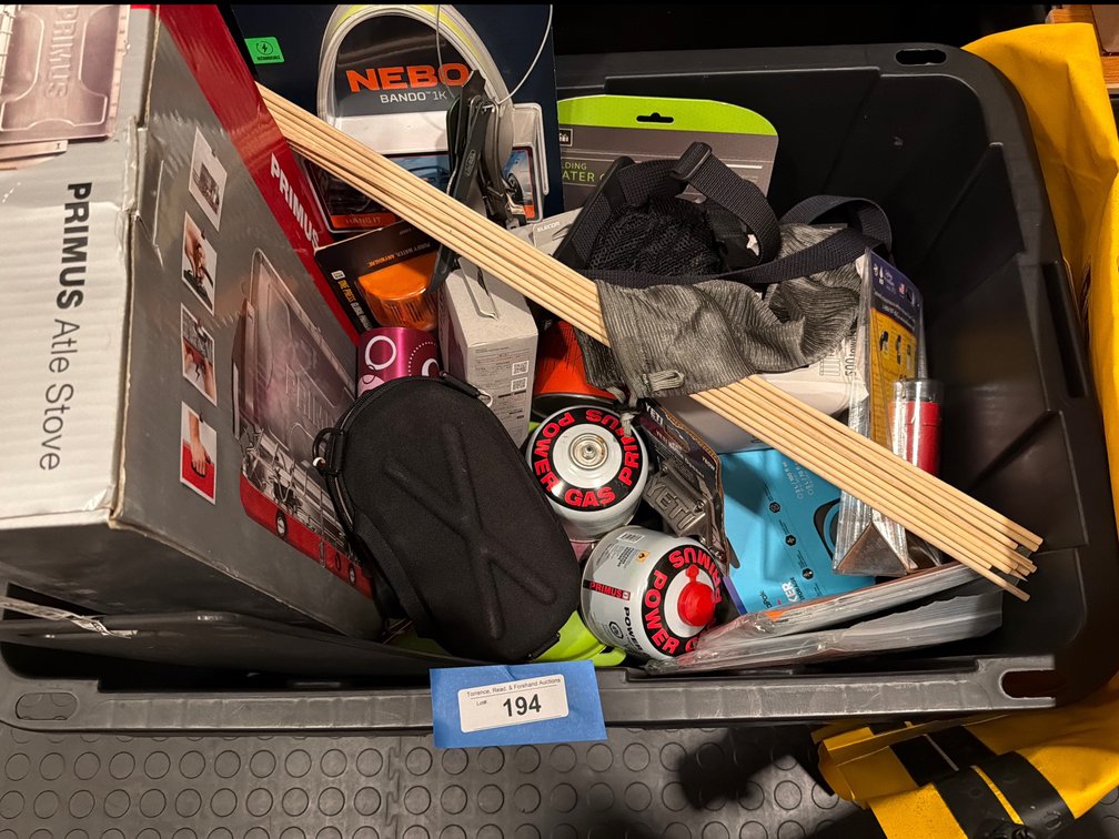 Camping Gear and outdoor stove