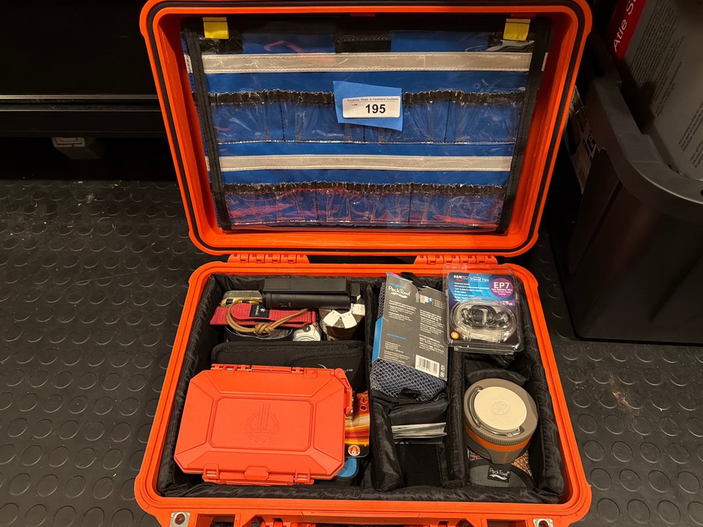 Emergency Kit, in protective case