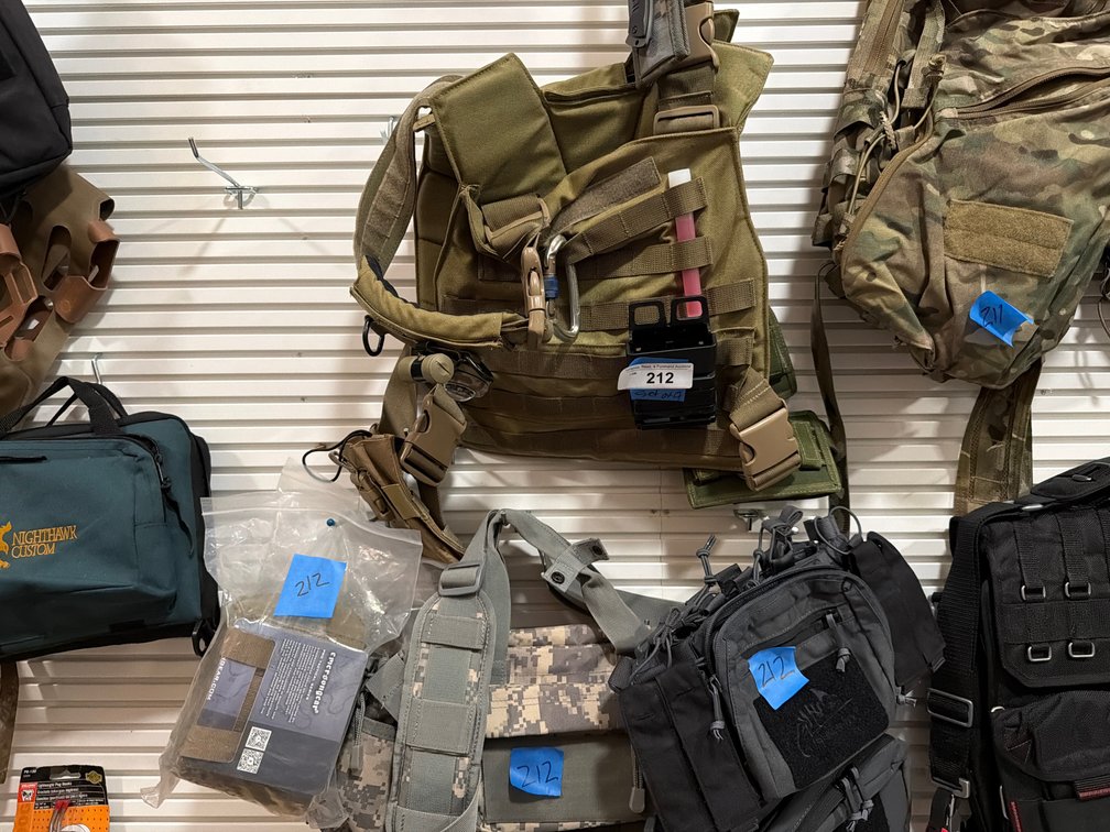 Tactical Chest Harness and Bags