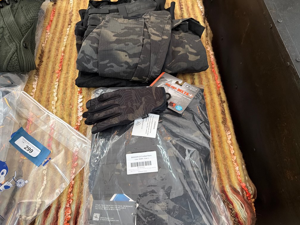 Combat Pants and Gloves