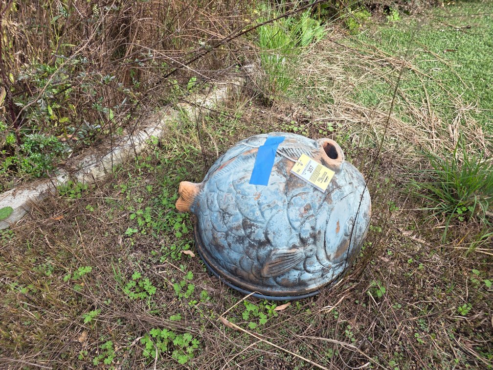 Outdoor fish stove