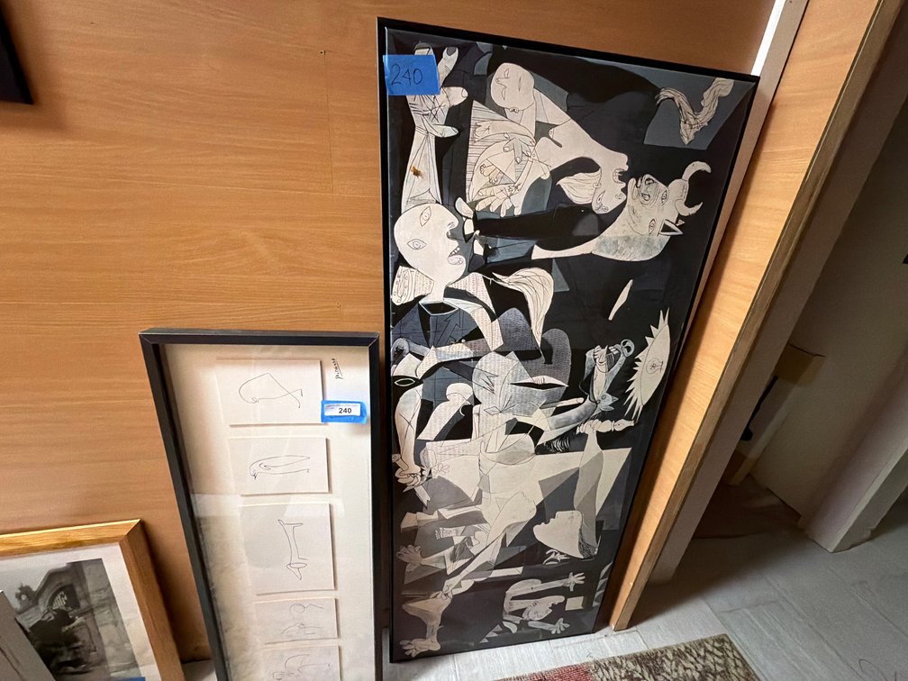 2 Reproduction Picasso pieces