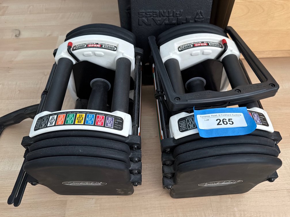 PowerBlock Adjustable Dumbbells