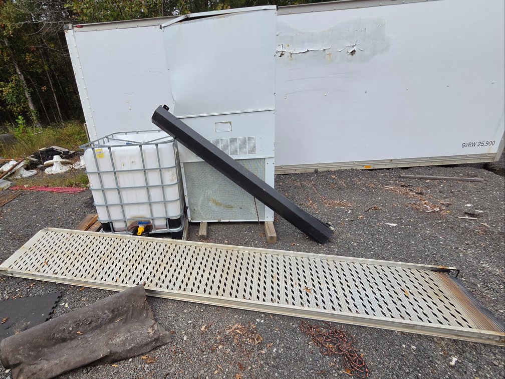 Truckboard, Truck AC Unit, thank frame & Misc