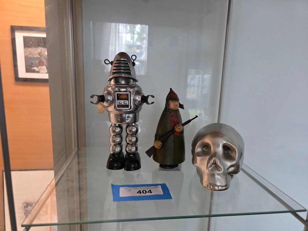 Lost in space toy, skull bank