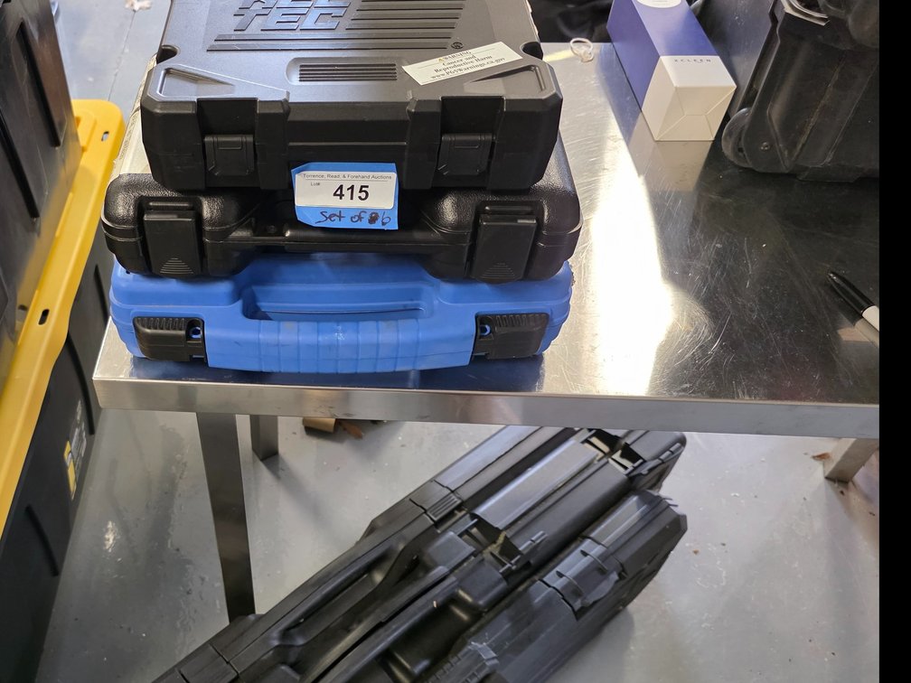 Gun cases-3 short/3long & accessories
