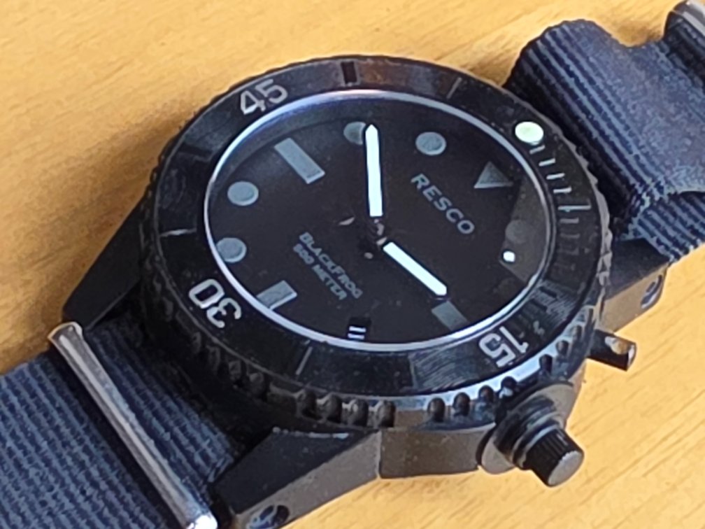 Watch - Resco Black Frog 500m