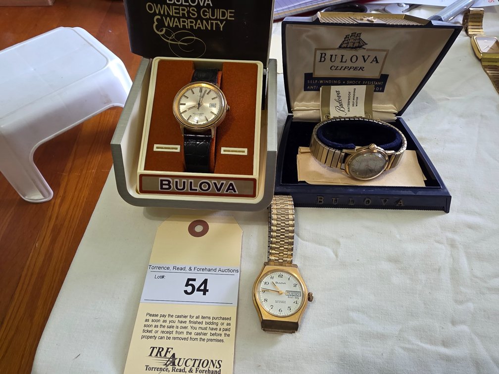Watches- Vintage Bulova