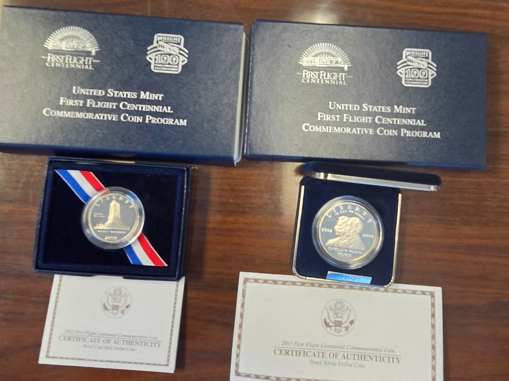 2003 First Flight Comm Coin Set