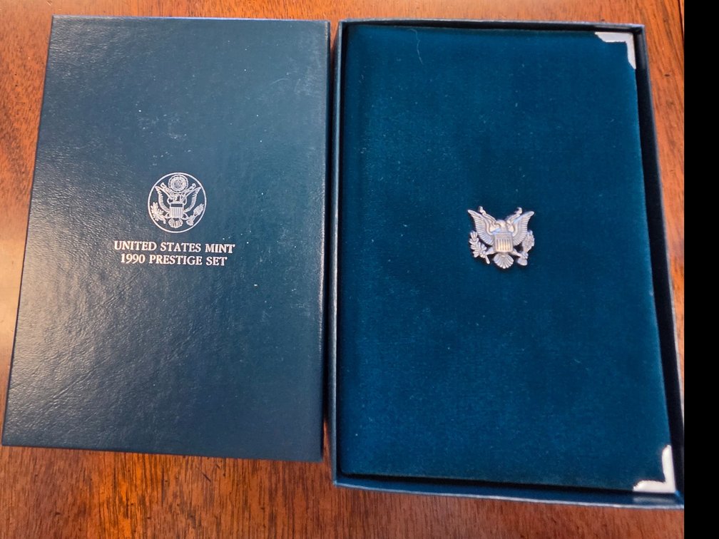 1990 US Mint Prestige Coin Set