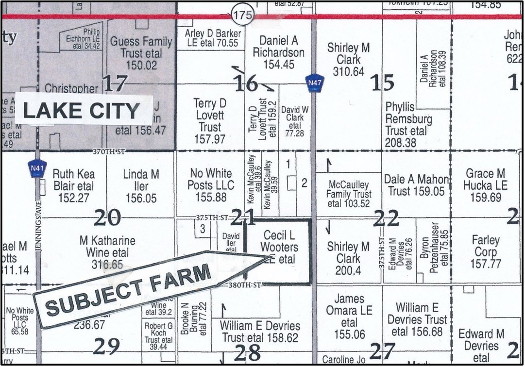 Image for Calhoun County Farmland Auction!