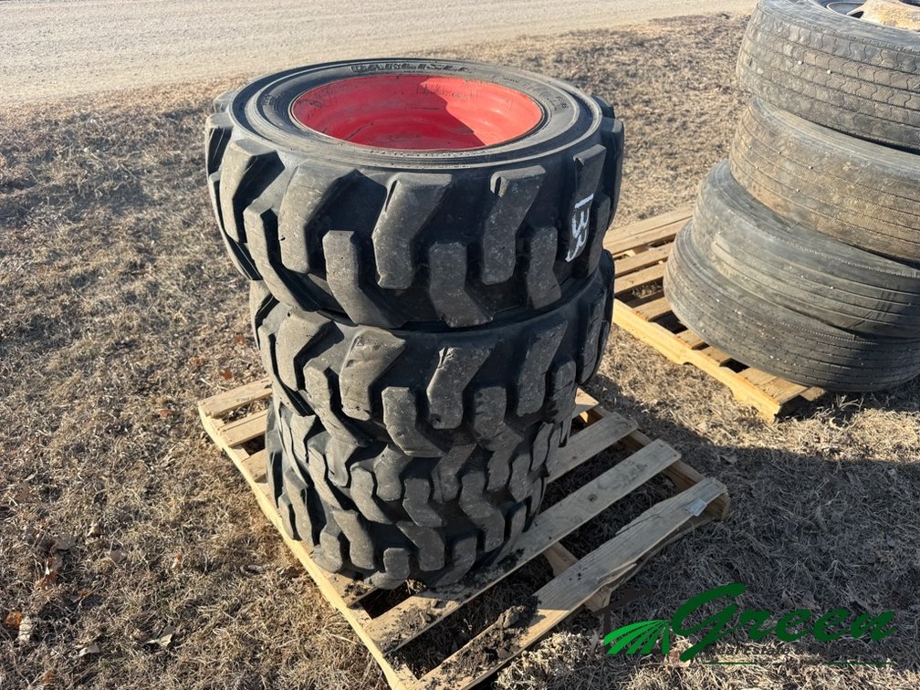 Skidloader tires and rims