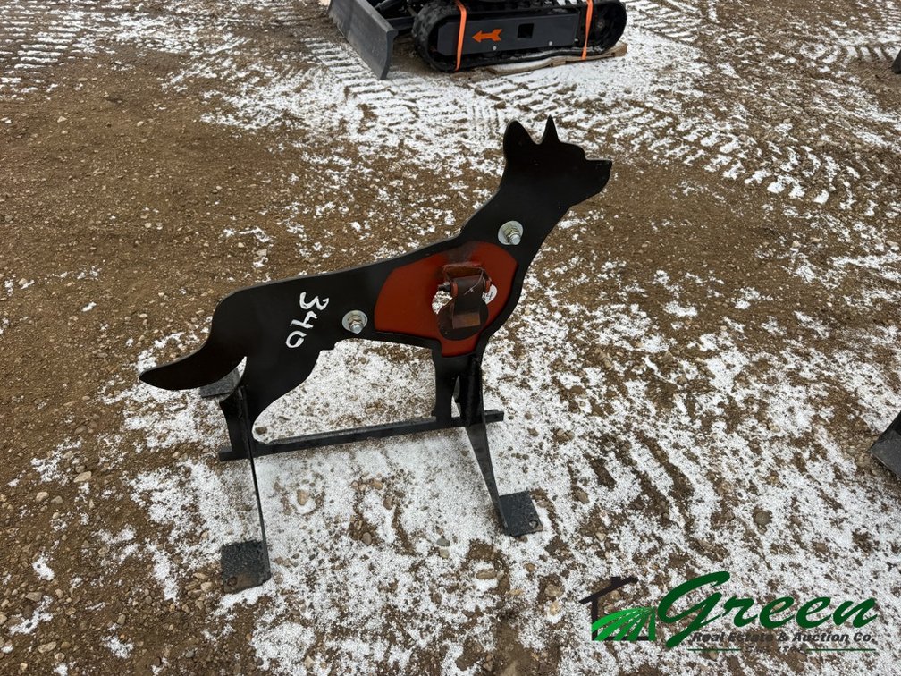 Metal Coyote target