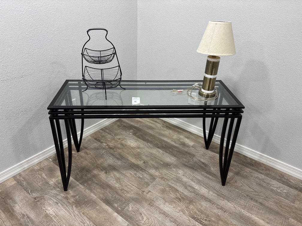 Glass Top Table