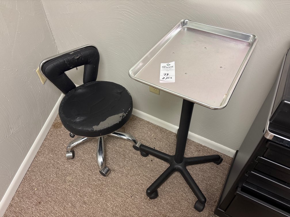Service Cart & Chair