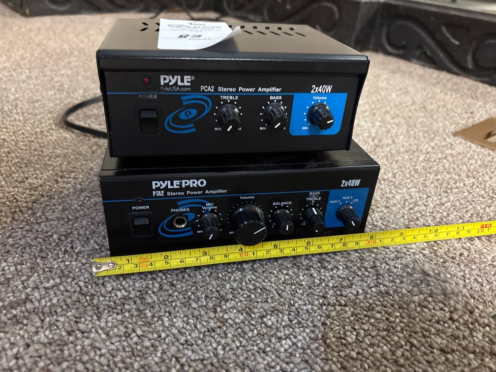 Pyle Stereo Amplifiers