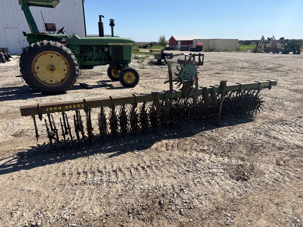 John Deere 400 rotary hoe
