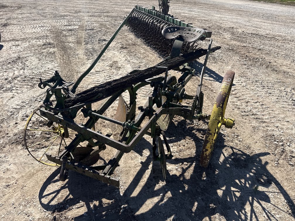 Antique John Deere plow