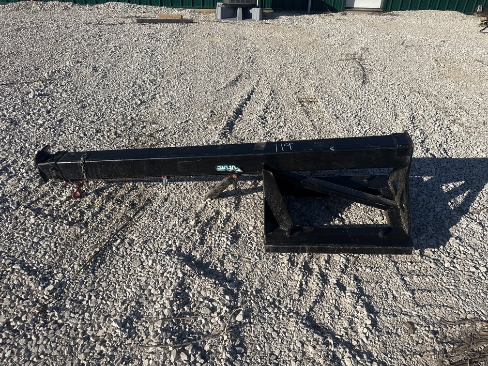 Fork jib boom
