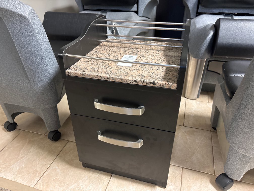Pedicure Service Cart