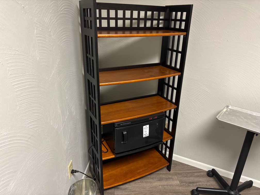 Towel Warmer & Shelf